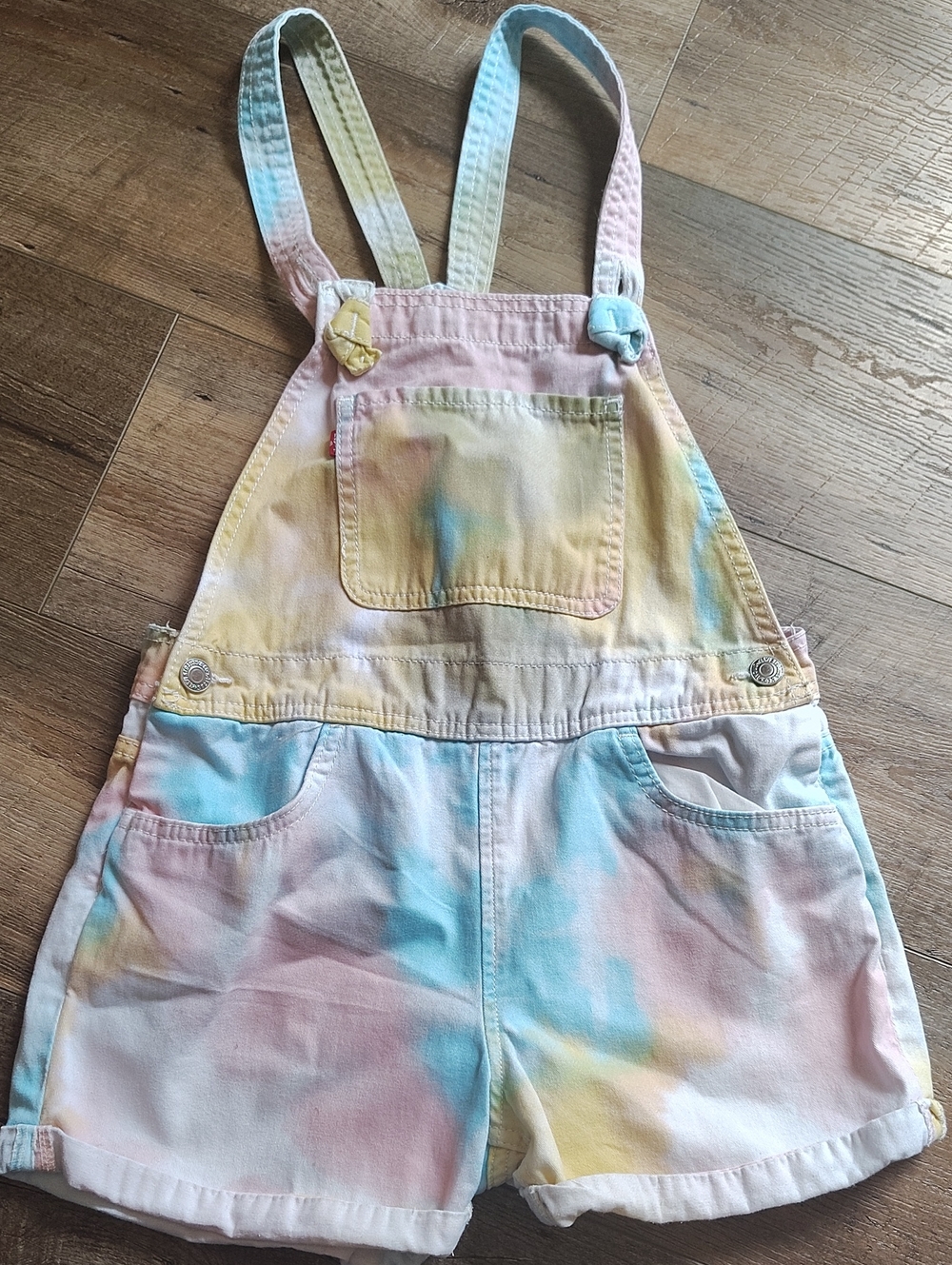 Levi's Girl's Tie Shortall/Overall Size 12